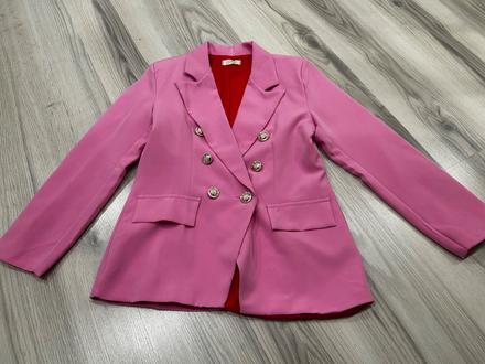 Ružové dámske sako, m