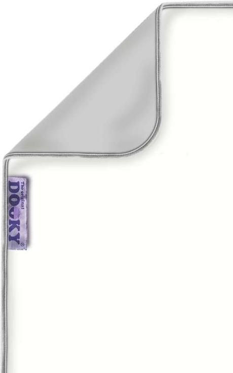 Dooky blanket obojstranná deka - creme/grey, 