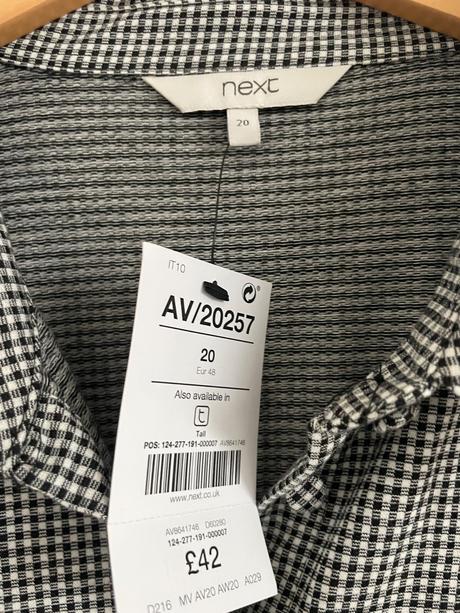 Krásne pepitové šaty od next, next,46 / 48