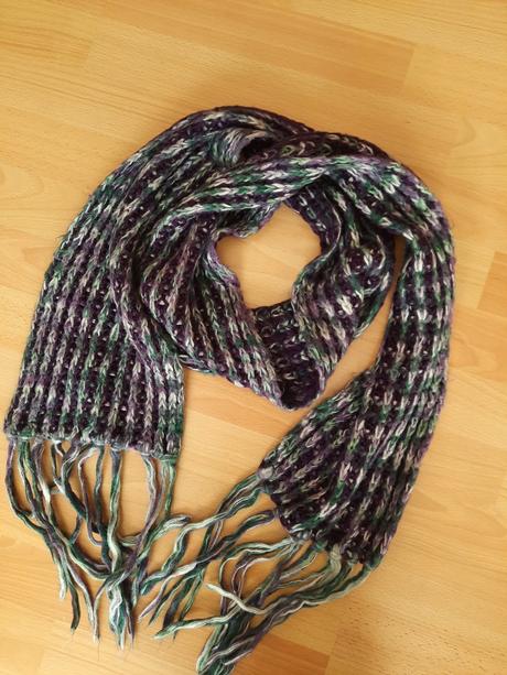 Dámsky pletený šál, 