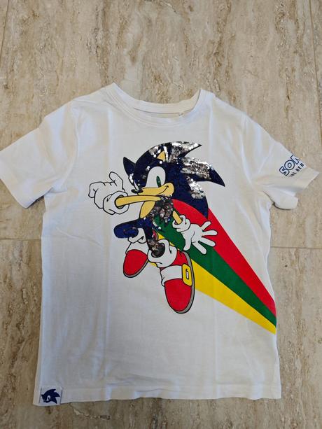 Tričko ježko sonic, c&a,134