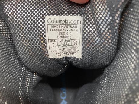 Zimne cizmy columbia, velkost 33, columbia,33
