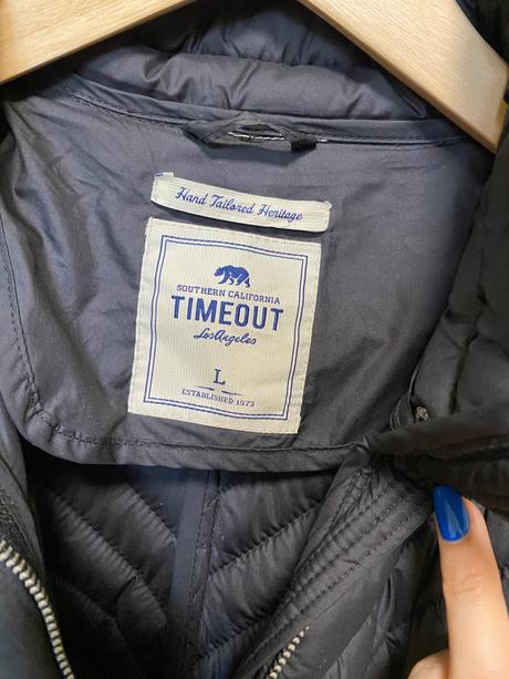 Krasna presivana prechodná bunda v. m/l, timeout,l