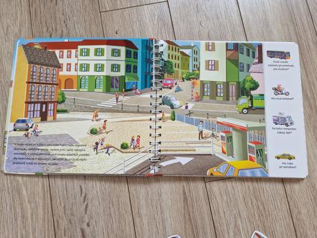 Dopravne prostriedky, kniha s magnetkami, 