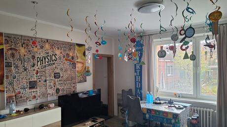 Párty set fyzika 12 rokov,