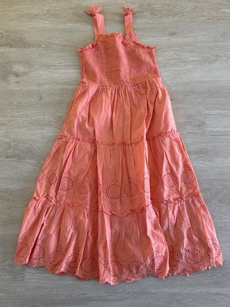 Dievcenske bavlnene saty vel. 140, palomino,140