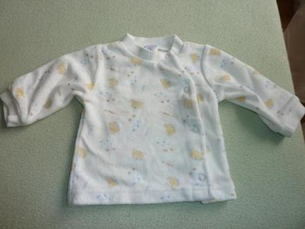 Velúrové tričko baby club 50/56, 50