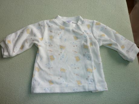 Velúrové tričko baby club 50/56, 50