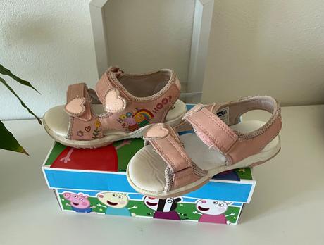Ružové sandále prasiatko peppa 26, 26