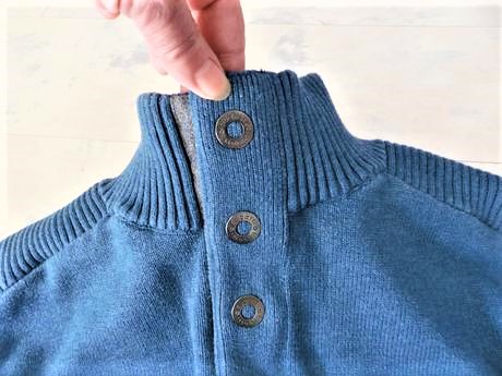 Bavlnený športový svetrík bugatti, m