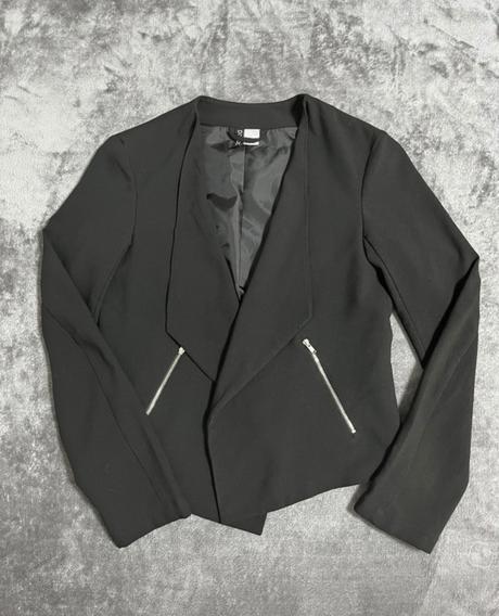 Čierne sako, h&m,m