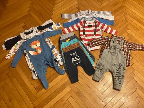 Mix oblecenie na 6-mesacne, 68–80