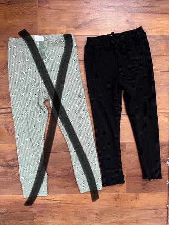 Vrúbkované legíny, zara,110