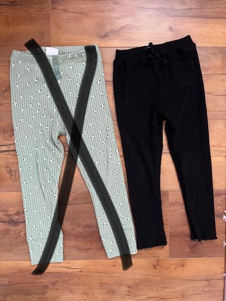 Vrúbkované legíny, zara,110