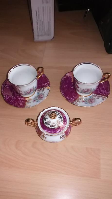 Retro exkluzívna kávová súprava,