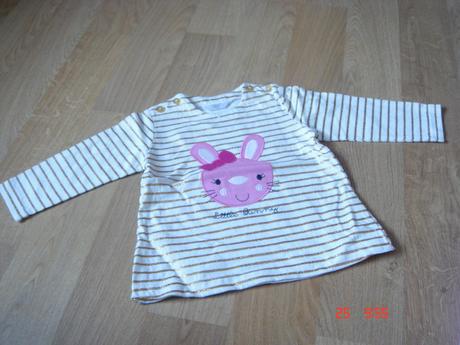 Pasikove tricko s dlhym rukavom zajko, 74