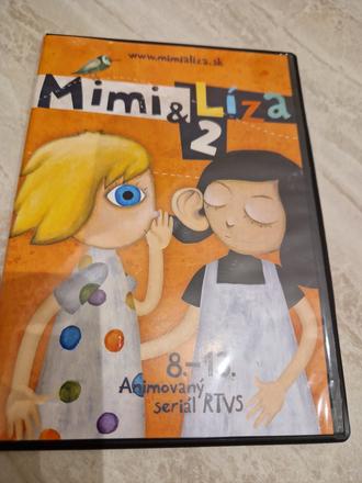 Knihy, dvd mimi & líza + cd miro jaroš,