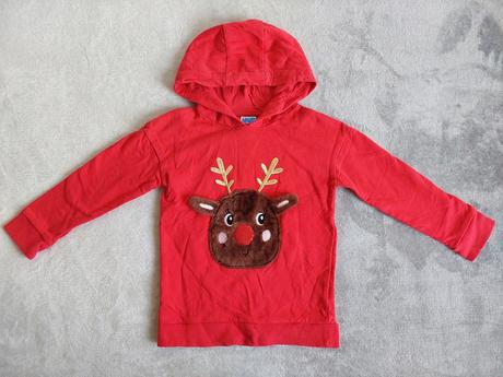 Vianočná mikina zn.ff veľ.122, 122