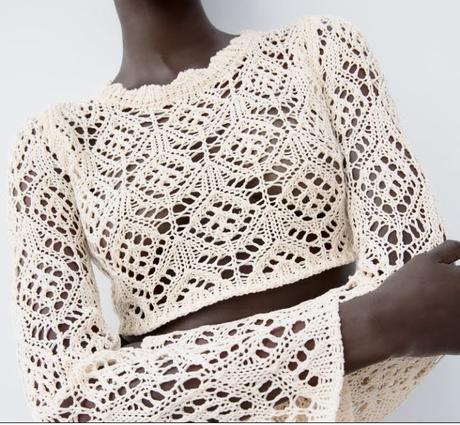 Zara hackovy top, zara,s