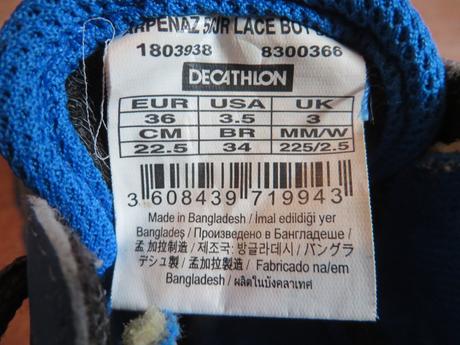 Tenisky - veľ. 36-značka quechua - vn. dl. 23,5cm, quechua,36