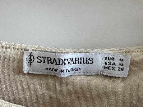 Čierne a bežove body stradivarius, stradivarius,s