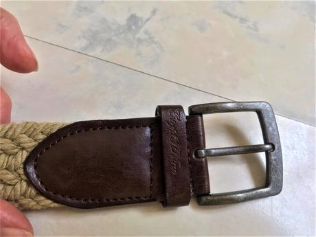 Naturálny jutový opasok,