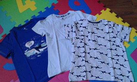 Tričká "žralok" 110/116, lupilu,110