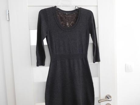 Šaty dámske zero 34, upletové pružné. 3/4 rukáv,, 34