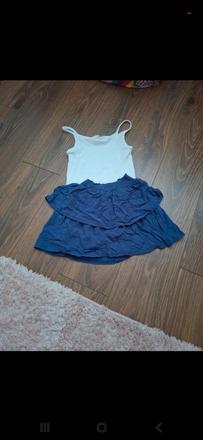 Letný set sukňa a tričká, sinsay,128