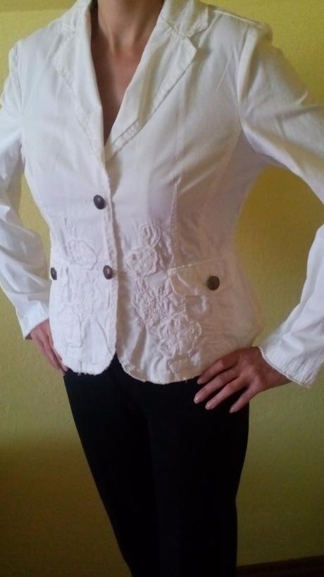 Biele sako s postovnym, m