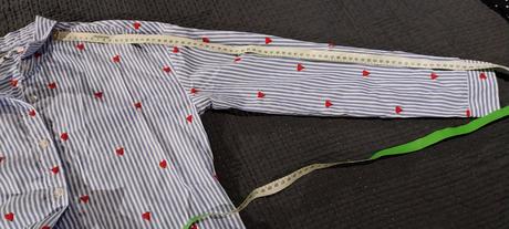 Košeľa so srdiečkami m, m