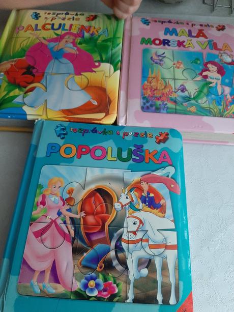 Puzzle knižky,