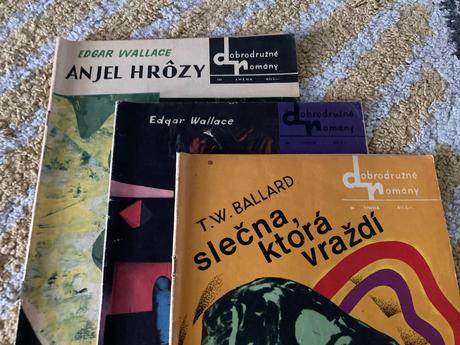 Dobrodružné romány 3ks, 