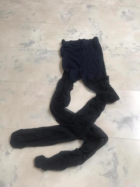 Jemné tmavomodré nylonky, bellinda,m