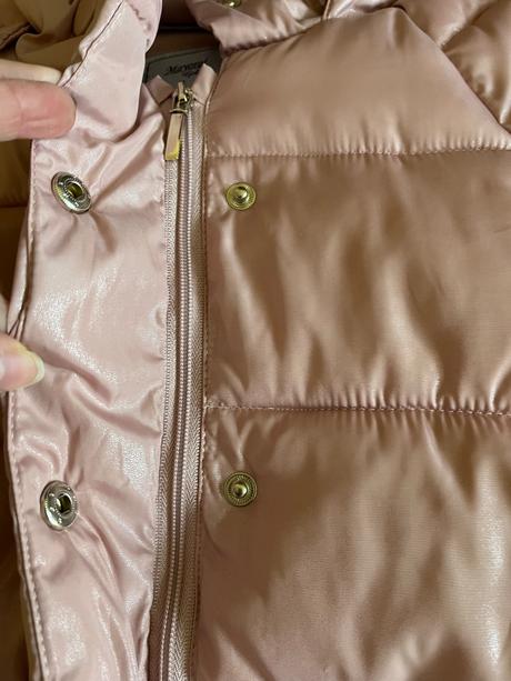 Bunda mayoral luxusná perleťová pink farba, mayoral,128