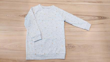 Predĺžená mikina hviezdy, fox & bunny,104