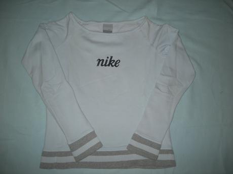 Bledomodrá mikina, nike,m
