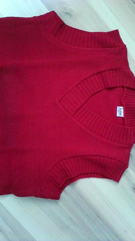 Sytocervena vesta nenosena 42, xl