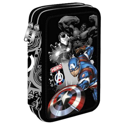Dvojzipsový peračník coolpack avengers-plný,