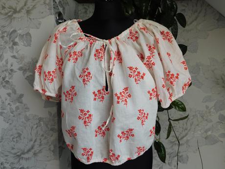 Letna lanova bluzka, h&m,40 / l