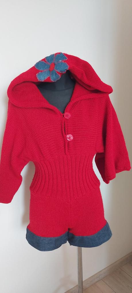 Overal  štrikovany, s