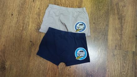 2x boxerky 122/128, 122