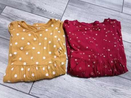 Bodkované šatky - 110/116 h&m, h&m,116
