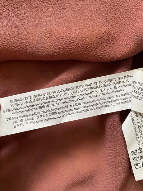 Zara - šifónové camel šaty, zara