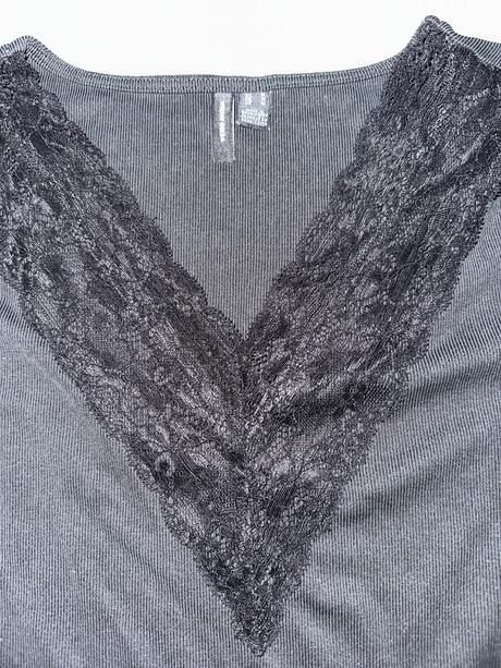 Tričko a čipkou, vero moda,m