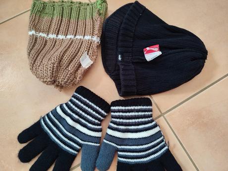 Detská čiapka - rukavice na zimu zn.puma, puma,122