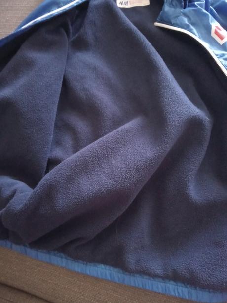 Prechodná tenká vetrovka podsita, h&m,110