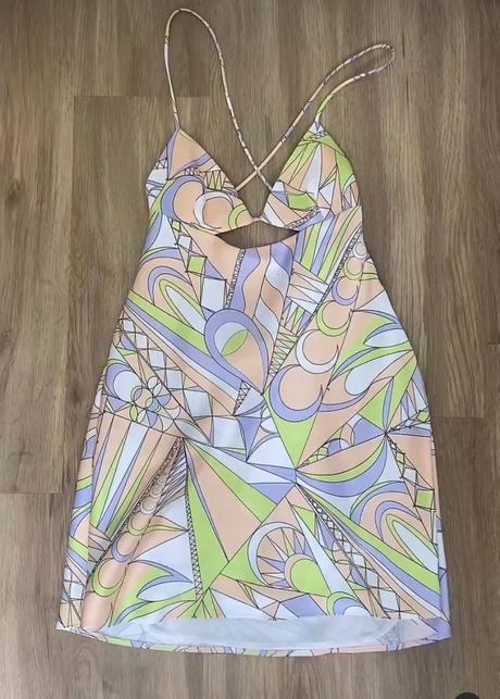 Zara satenove šaty, zara,m