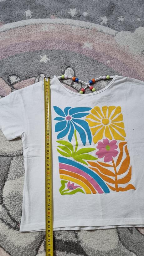 B3545 tričko koráliky, reserved,128