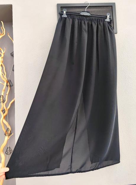 Čierna maxi sukňa terranova, terranova,l